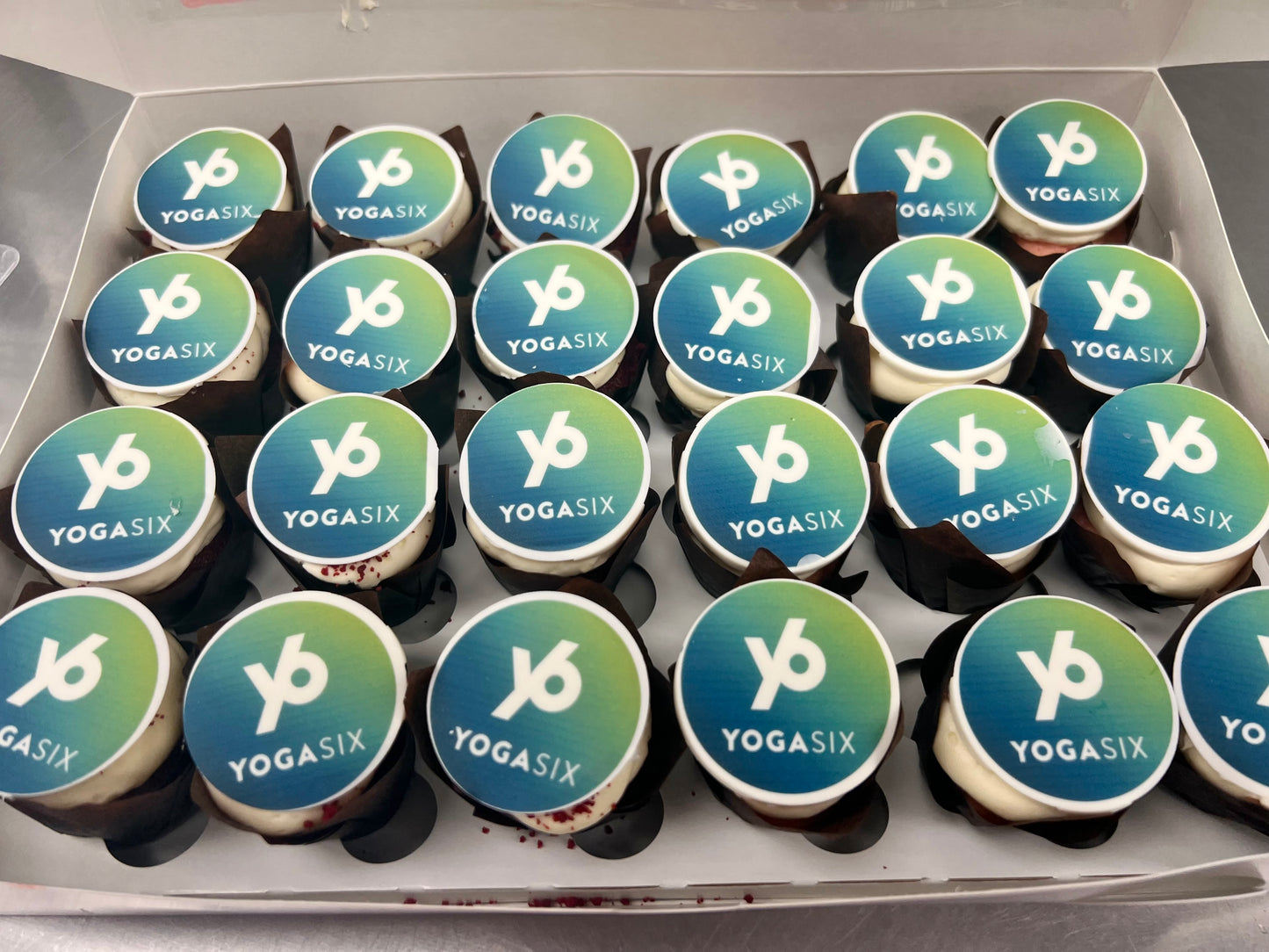 Custom cupcakes with edible image