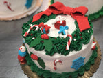 Load image into Gallery viewer, Christmas Wreath Cake Class
