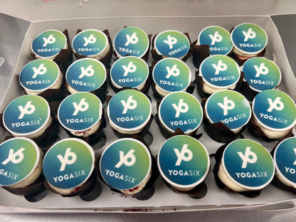 Custom cupcakes with edible image