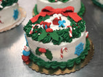 Load image into Gallery viewer, Christmas Wreath Cake Class
