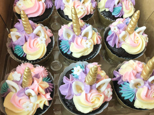 Unicorn Cupcake Class