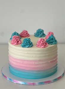 Gender Reveal Cake