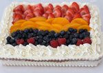 Load image into Gallery viewer, (Tres leches tray (with fruit) thanksgiving
