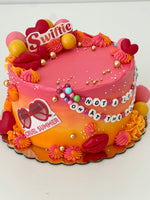 Load image into Gallery viewer, Swiftie Inspired Cake Class
