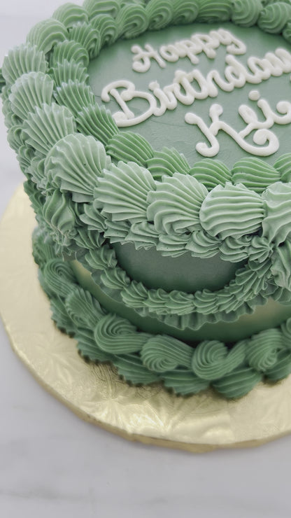 Vintage Round cake