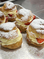 Load image into Gallery viewer, Cream Puff with fruit
