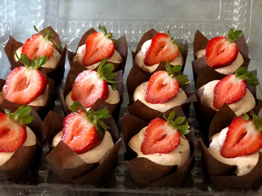 Very Strawberry Cupcake